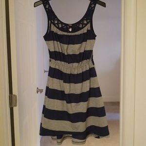 Blue & Gray Summer Dress